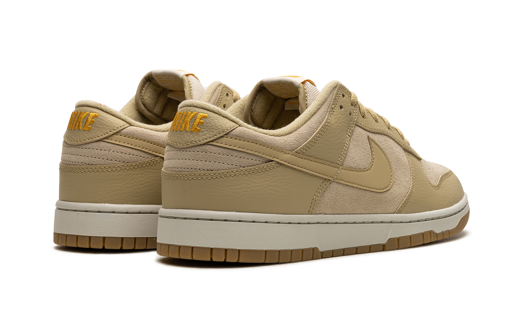 Nike Dunk Low Khaki Suede Gum 10