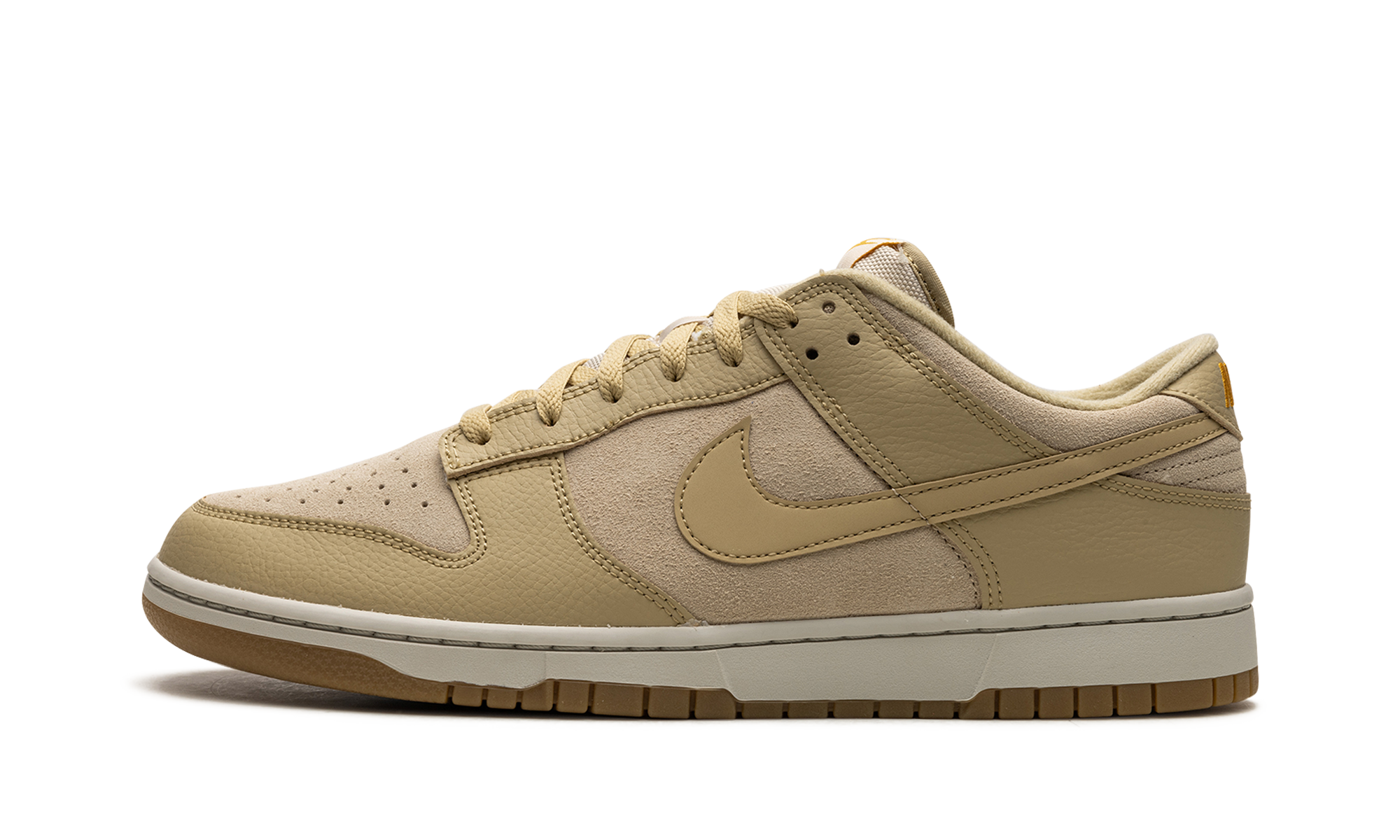 Nike Dunk Low Khaki Suede Gum 7