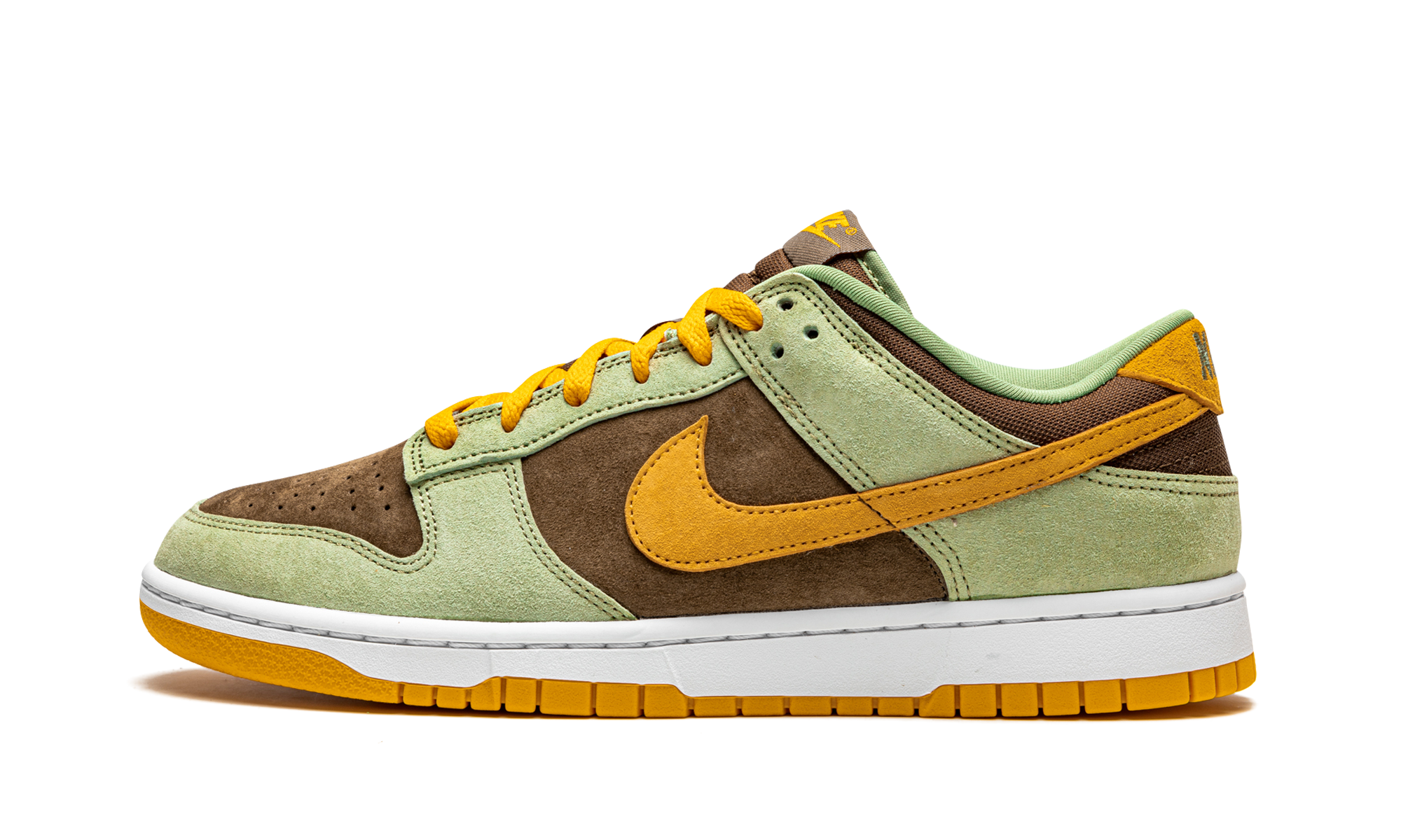 Nike Dunk Low Olive Brown Orange