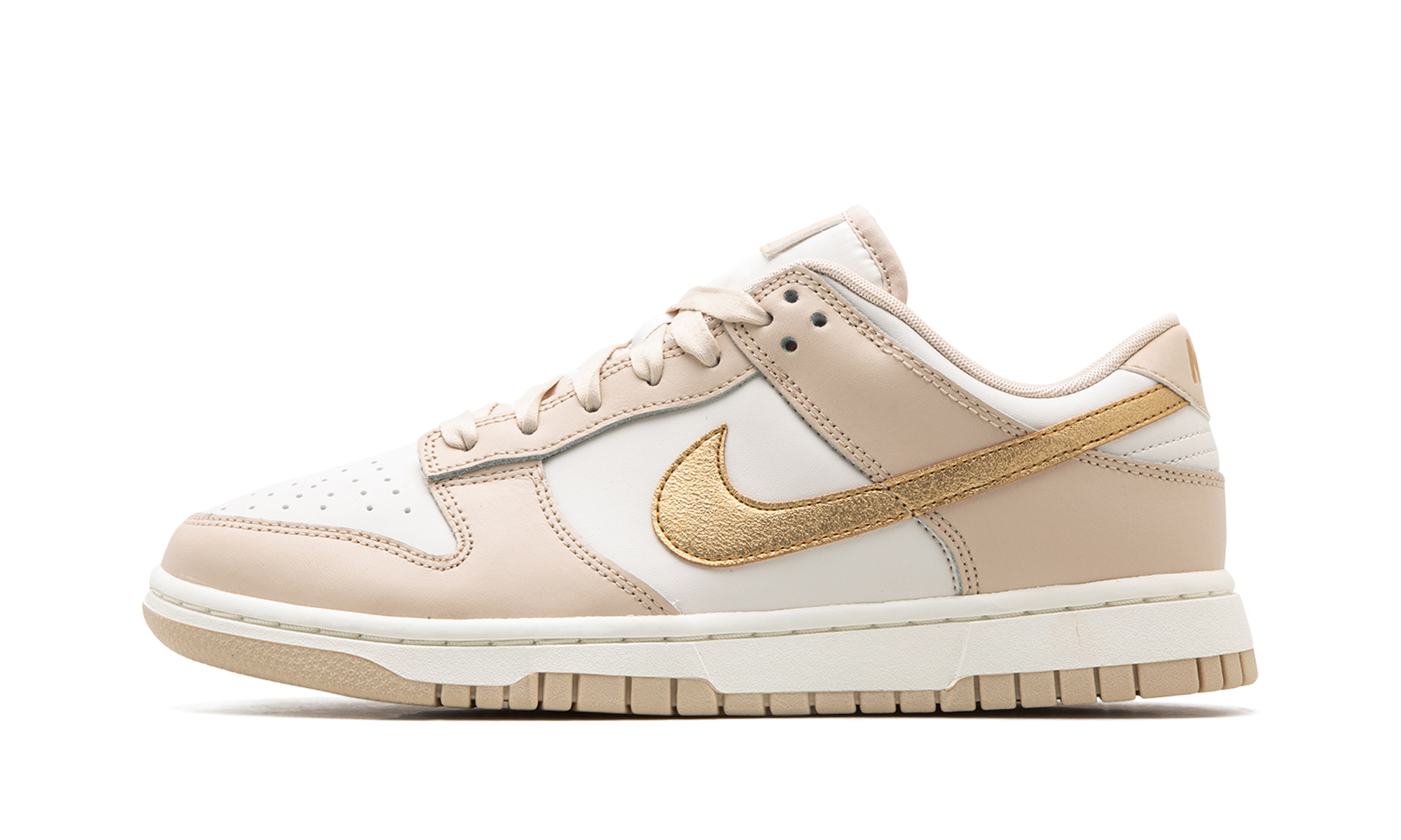 Nike Dunk Low Phantom Metallic Gold 1