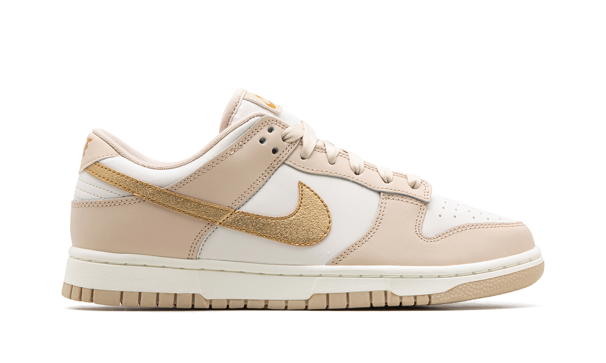 Nike Dunk Low Phantom Metallic Gold 7