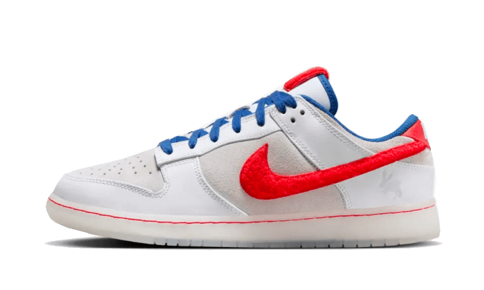 Nike Dunk Low Retro PRM YEAR OF THE RABBIT White Crimson 1