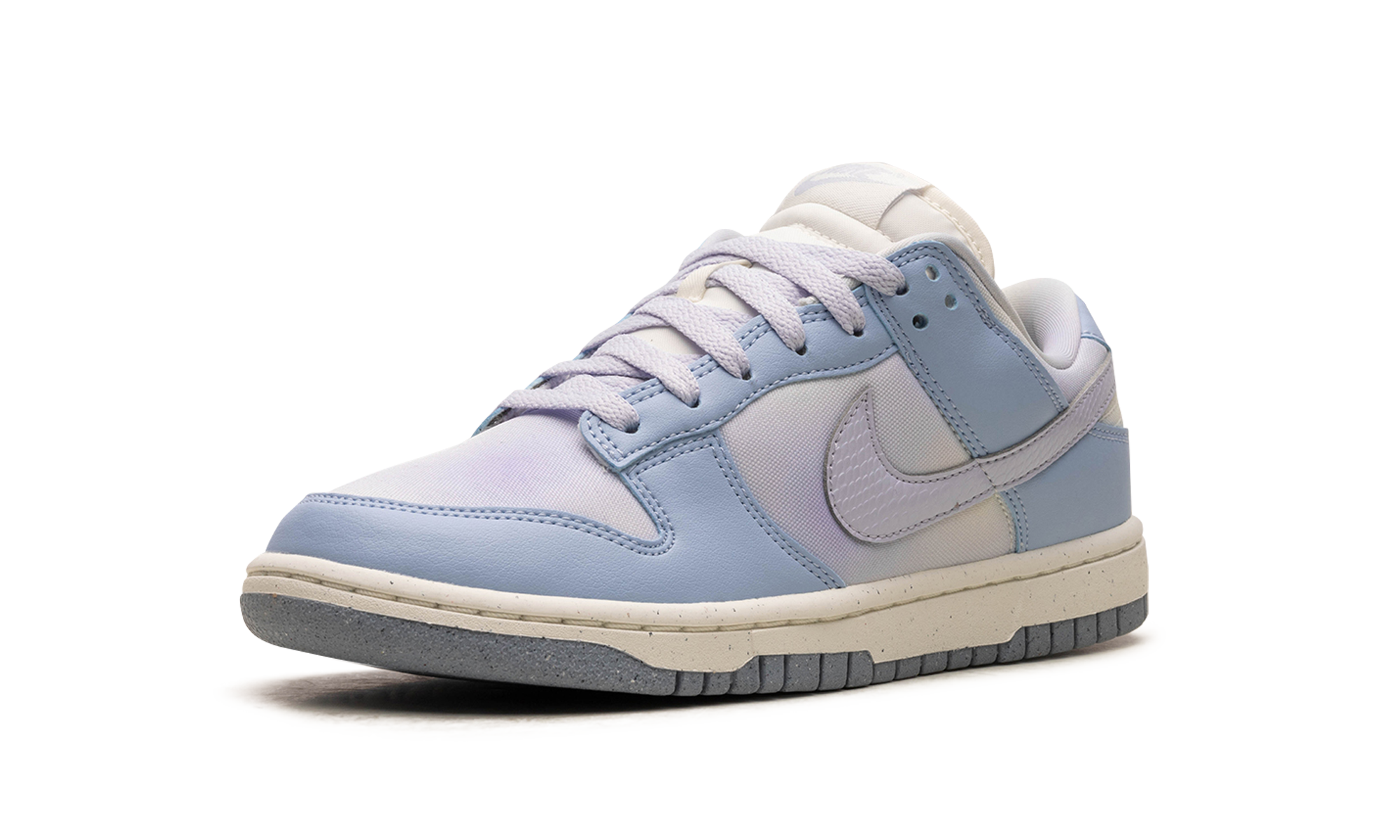 Nike Dunk Low White Blue Airbrush 5