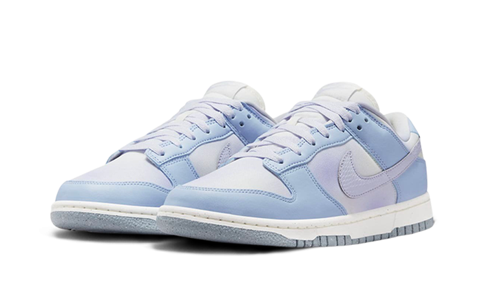 Nike Dunk Low White Blue Airbrush 5