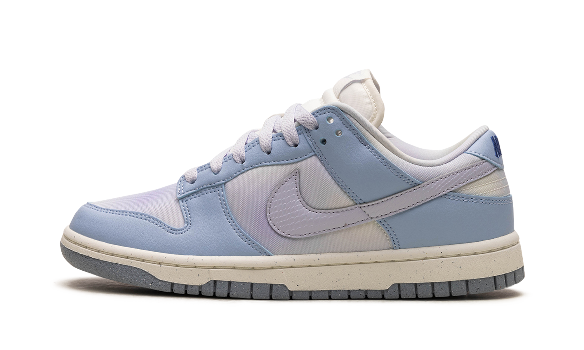 Nike Dunk Low White Blue Airbrush 7