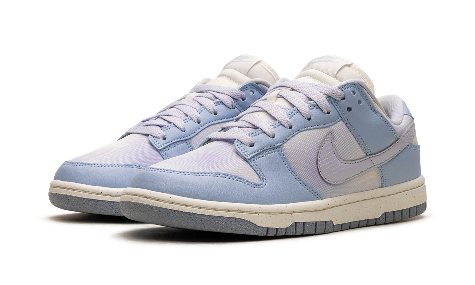 Nike Dunk Low White Blue Airbrush 9