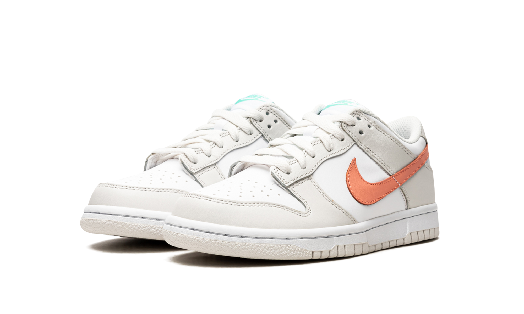 Nike Dunk Low White Bone Peach Aqua 3