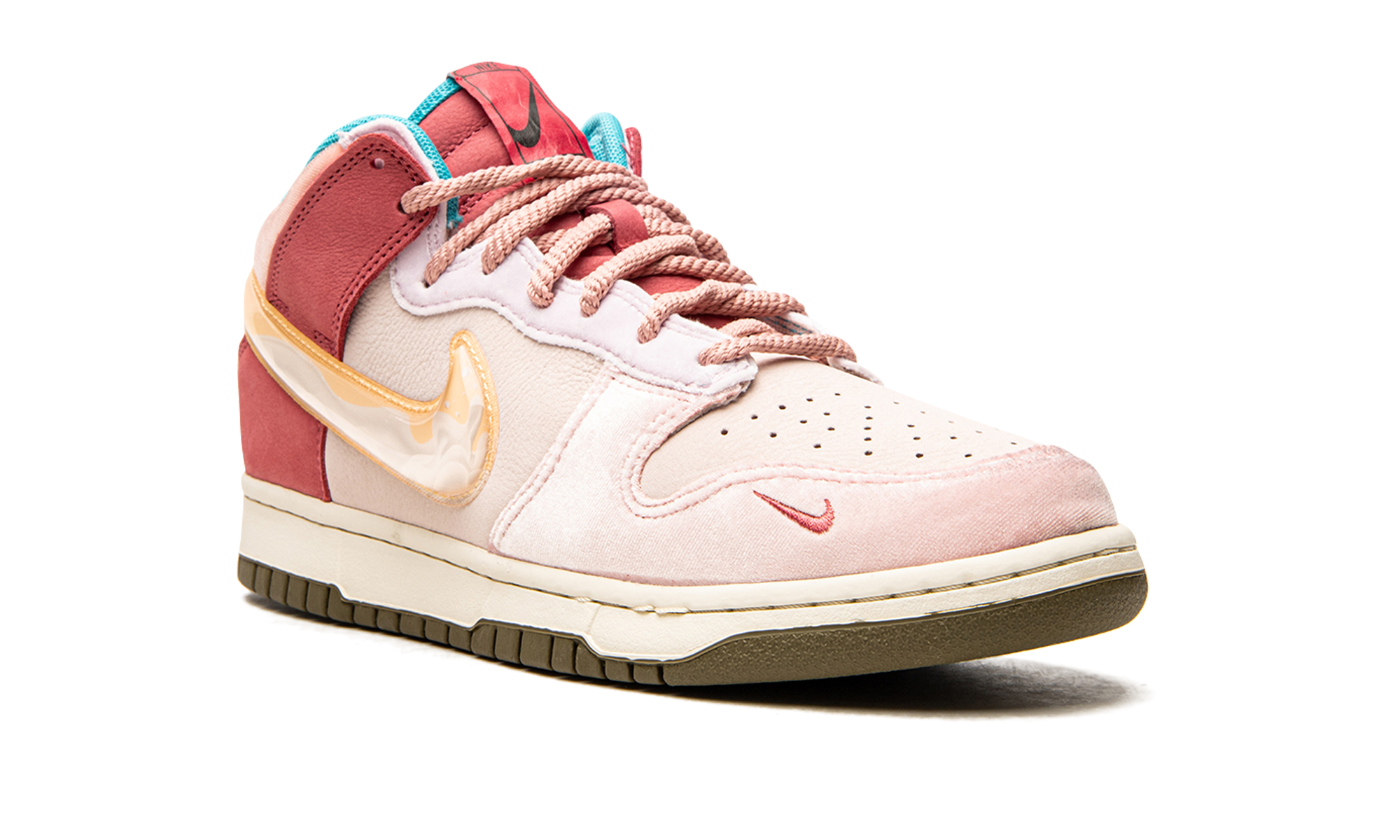 Nike Dunk Mid Social Status Free Lunch Strawberry Milk
