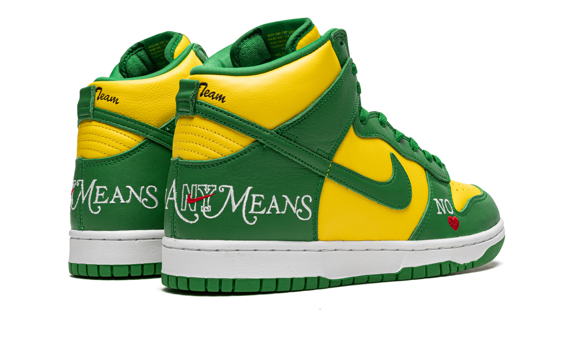 Nike SB Dunk High Supreme By Any Means Brazil 3