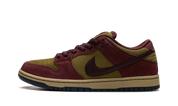 Nike SB Dunk Low Dark Team Red Olive Flak 1