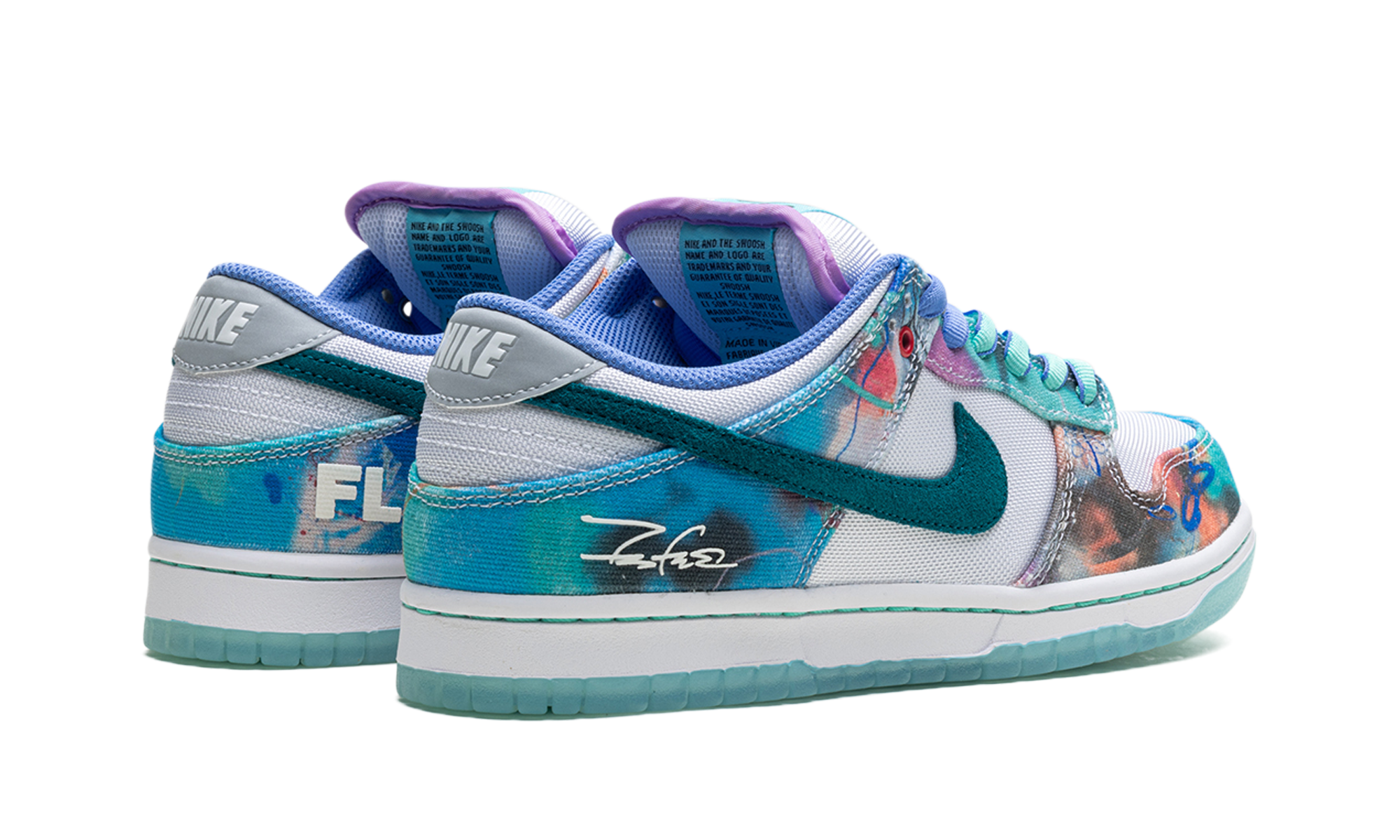 Nike SB Dunk Low Futura Laboratories Bleached Aqua 4