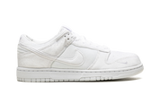 Nike Dunk Low Dover Street Market Triple White Velvet