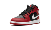 Air Jordan 1 Mid Gym Red Black White (GS)