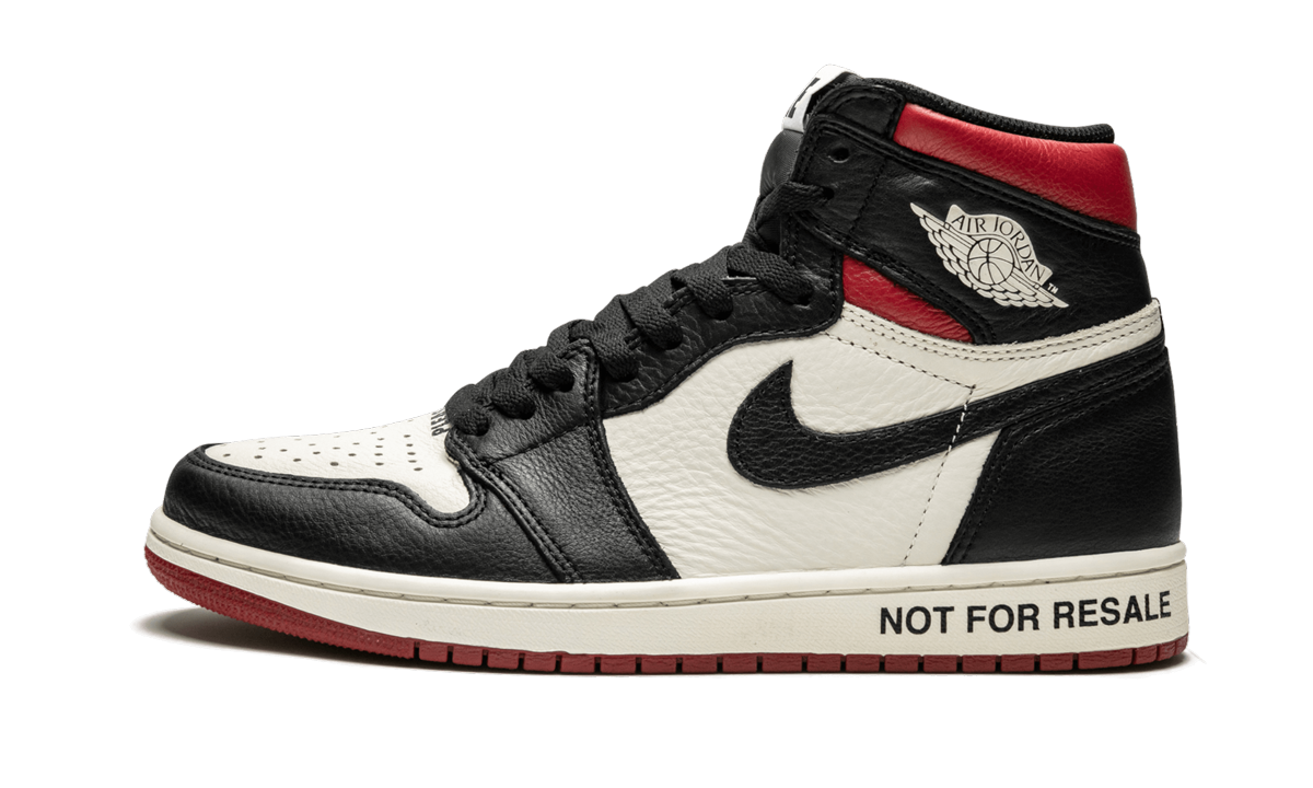 Air Jordan 1 Retro High OG "Not for resale" Red