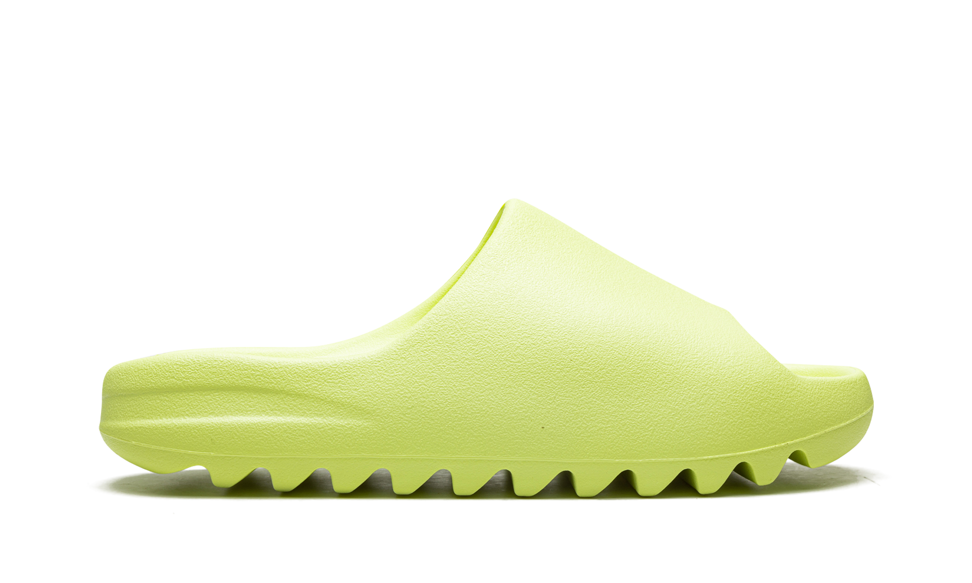 Yeezy Slide Glow Green (Restock Pair 2022) 6