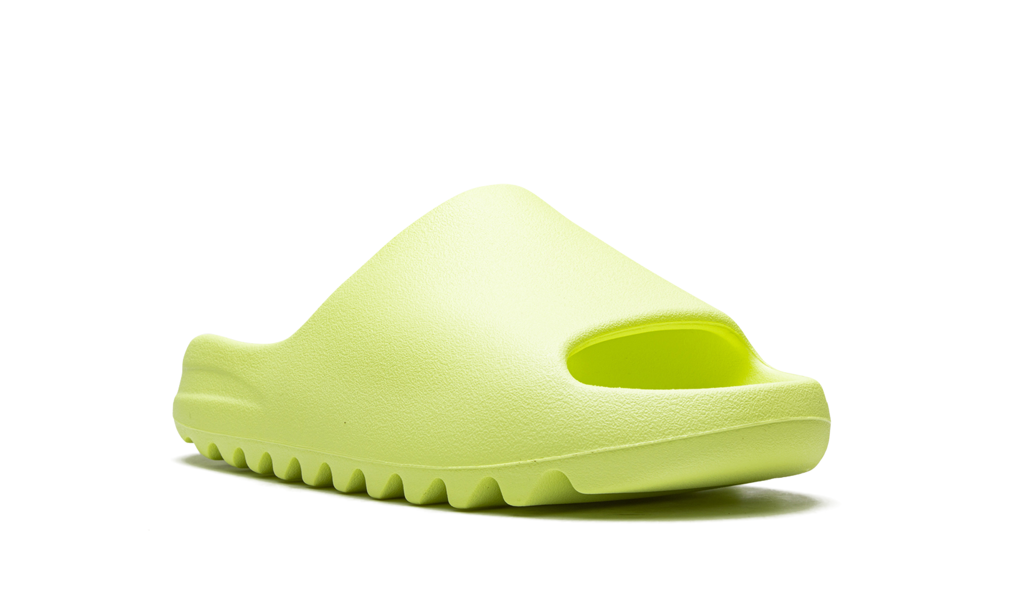 Yeezy Slide Glow Green (Restock Pair 2022) 7